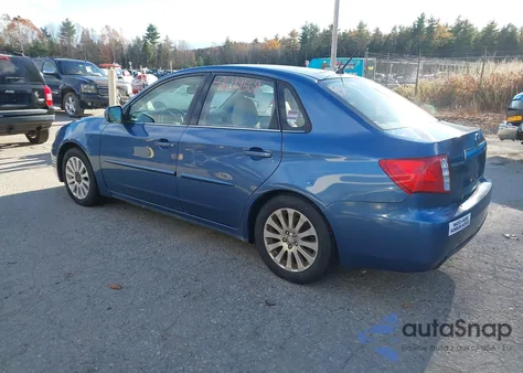 2009 Subaru Impreza 2.5I z USA, uszkodzony, nr VIN JF1GE60609H509386